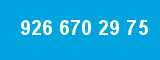 926 670 29 75 926 670 29 75